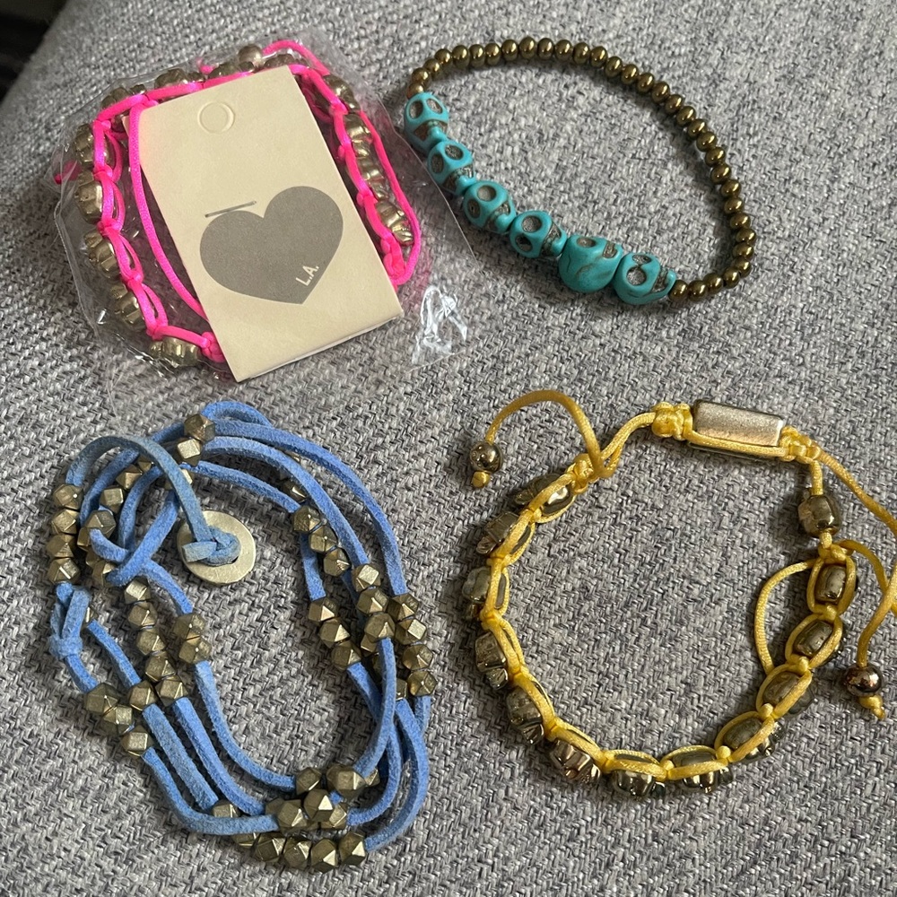 Brandy Melville bracelets bundle of 4